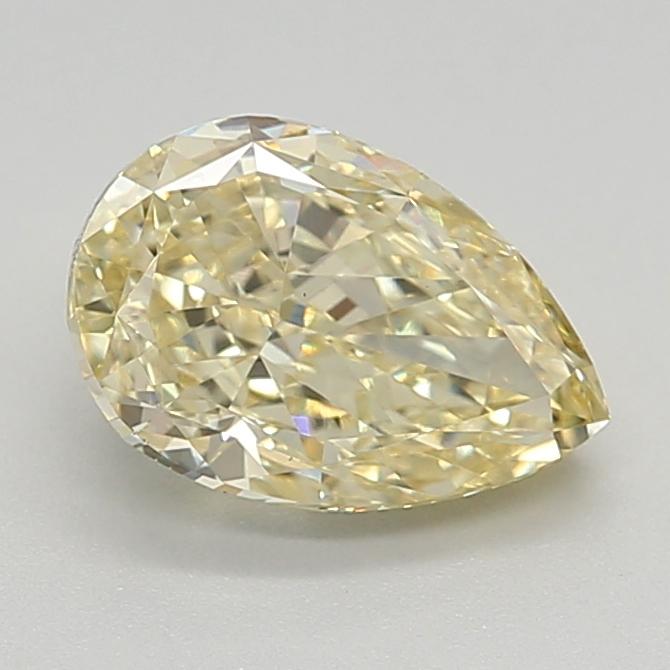 1.40 Ct. Fancy Intense Yellow Pear Lab Grown Diamond