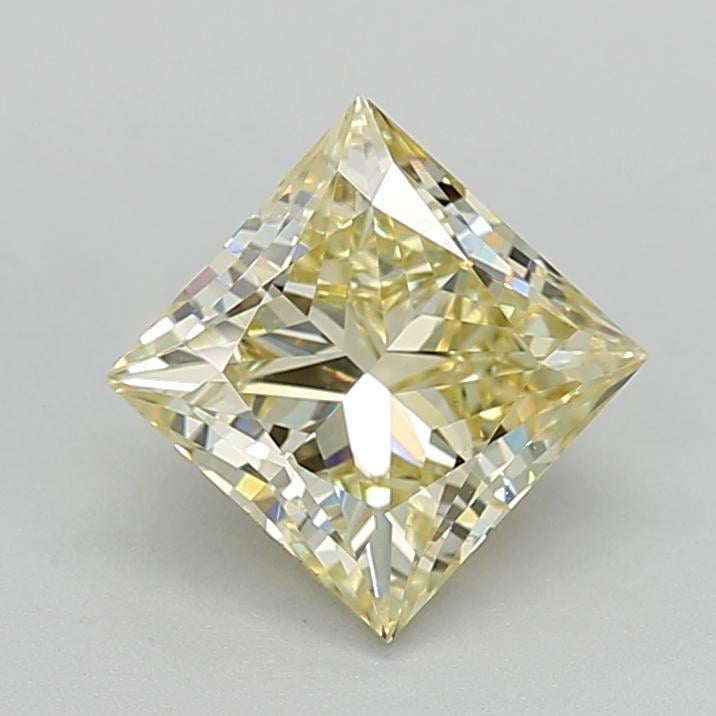 2.44 Ct. Fancy Intense  Yellow Princess Lab Grown Diamond
