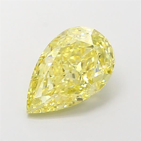 1.88 Ct. Fancy Intense Yellow Pear Lab Grown Diamond