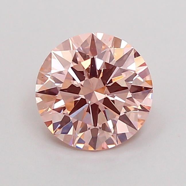 1.13 Ct. Fancy Pink Round Lab Grown Diamond