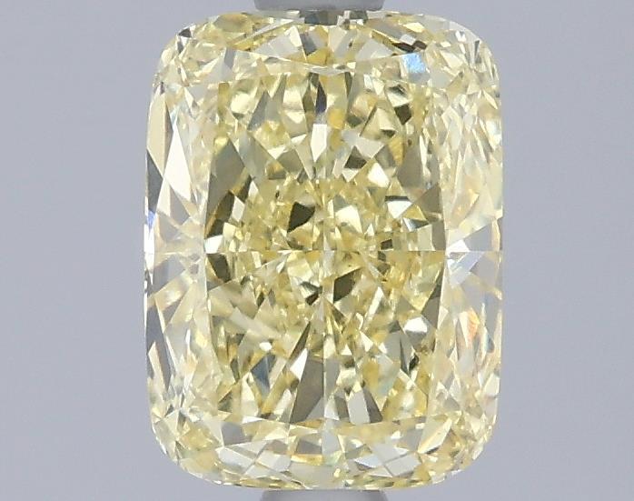 1.69 Ct. Fancy Intense Yellow Cushion Lab Grown Diamond