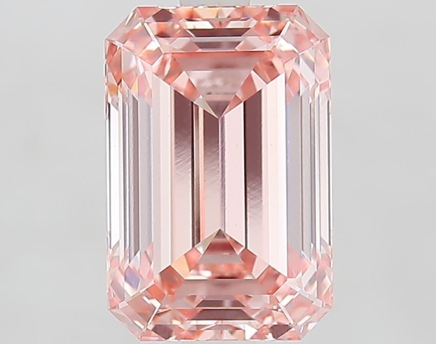 3.10 Ct. Fancy Intense Pink Emerald Lab Grown Diamond