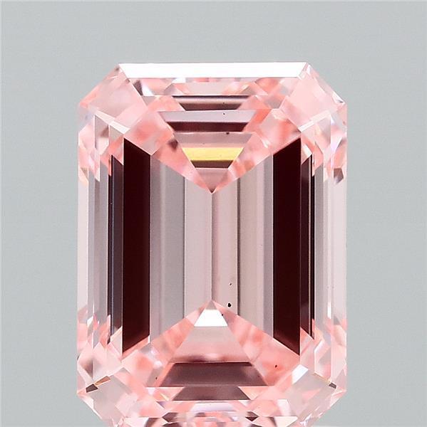 2.00 Ct. Fancy Vivid  Pink Emerald Lab Grown Diamond