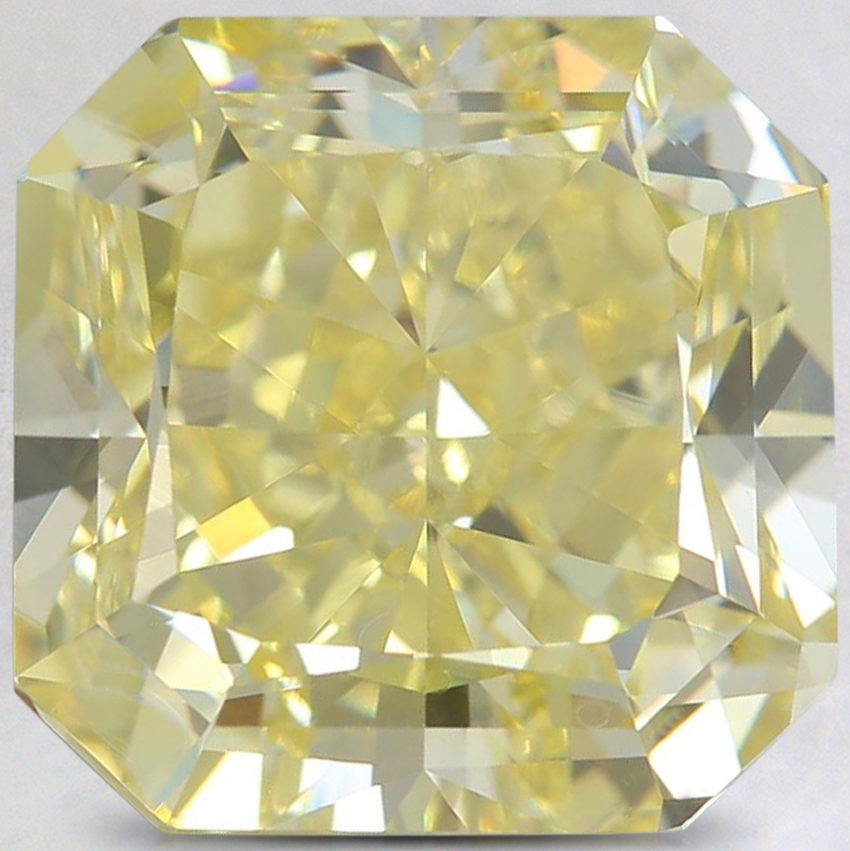 9.07 Ct. Fancy Intense Yellow Radiant Diamond