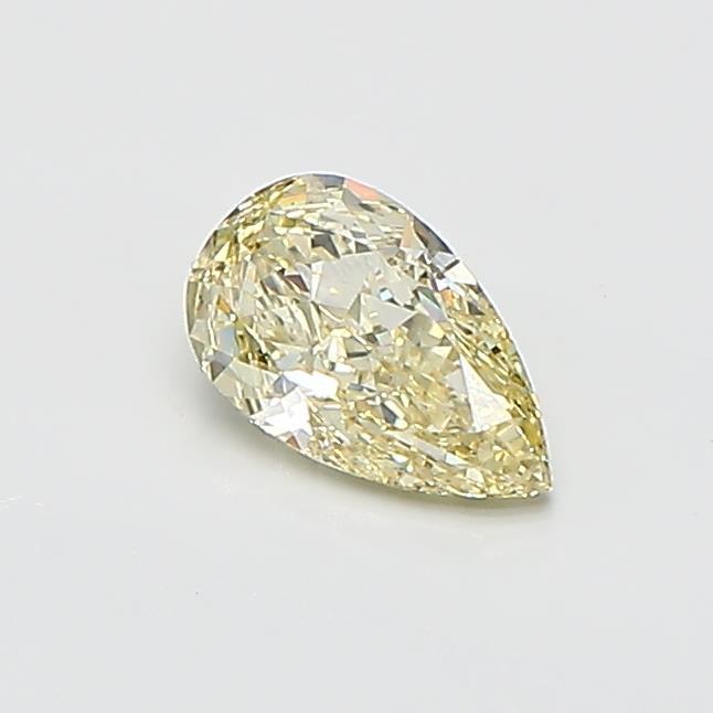 0.54 Ct. Fancy Light Yellow Pear Lab Grown Diamond