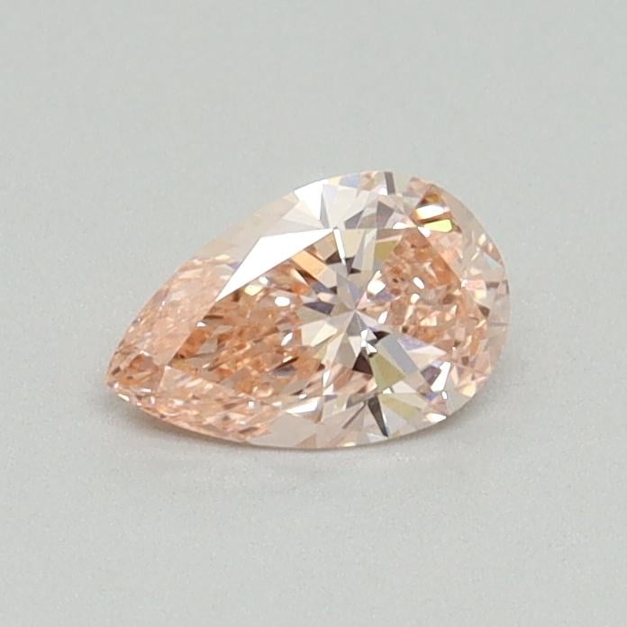 0.35 Ct. Fancy Intense Pink Pear Lab Grown Diamond