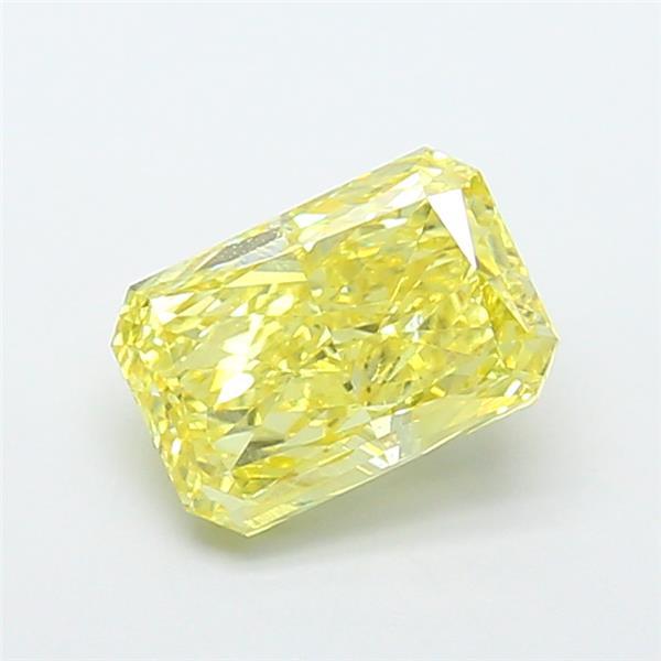 2.00 Ct. Fancy Intense Yellow Radiant Lab Grown Diamond