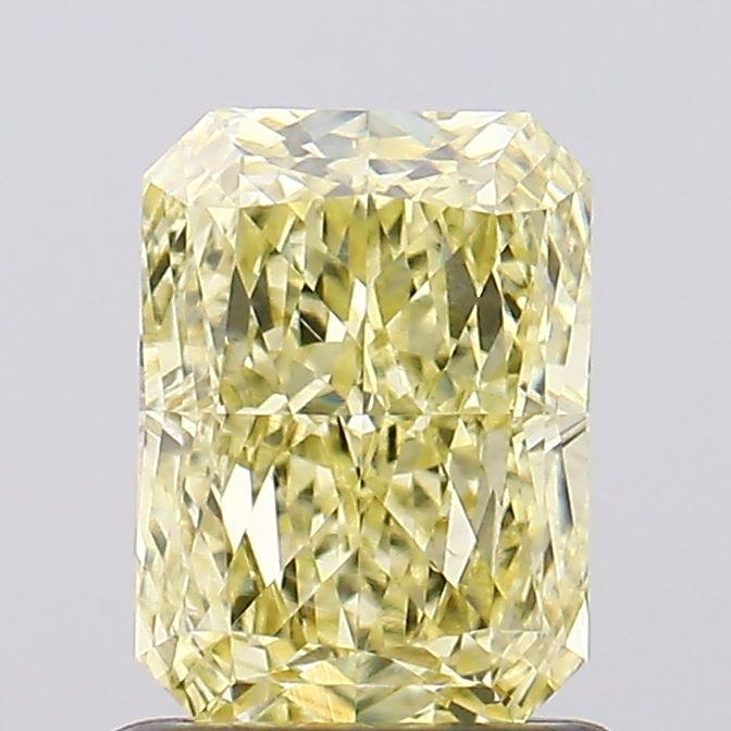 1.06 Ct. Fancy  Yellow Radiant Lab Grown Diamond