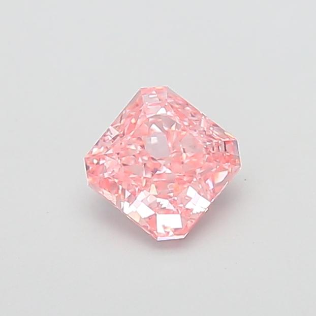 1.35 Ct. Fancy Pink Radiant Lab Grown Diamond