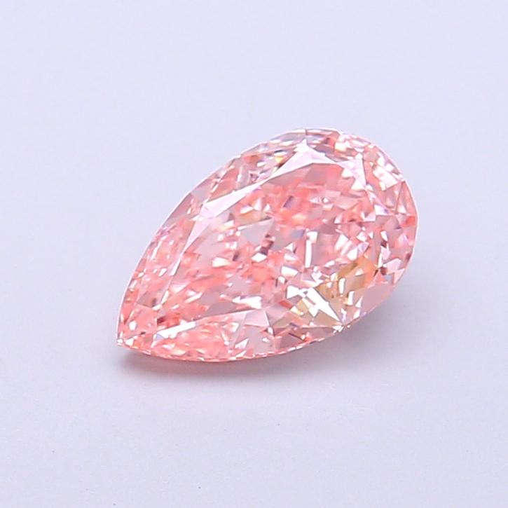 1.01 Ct. Fancy Intense Pink Pear Lab Grown Diamond
