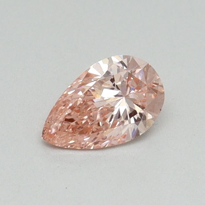 0.33 Ct. Fancy Intense Pink Pear Lab Grown Diamond