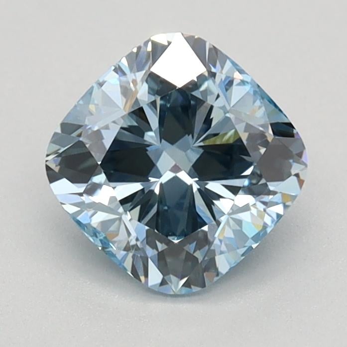 0.99 Ct. Fancy Blue Cushion Lab Grown Diamond