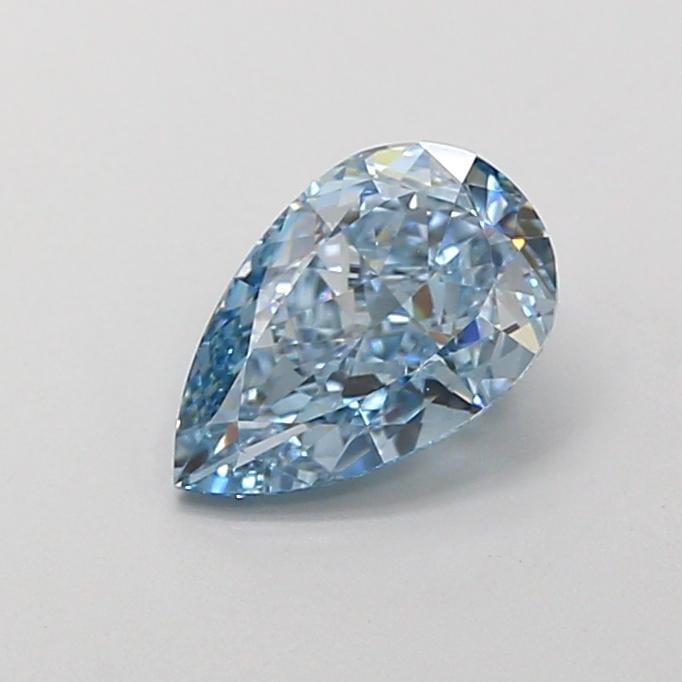 1.25 Ct. Fancy Vivid Blue Pear Lab Grown Diamond