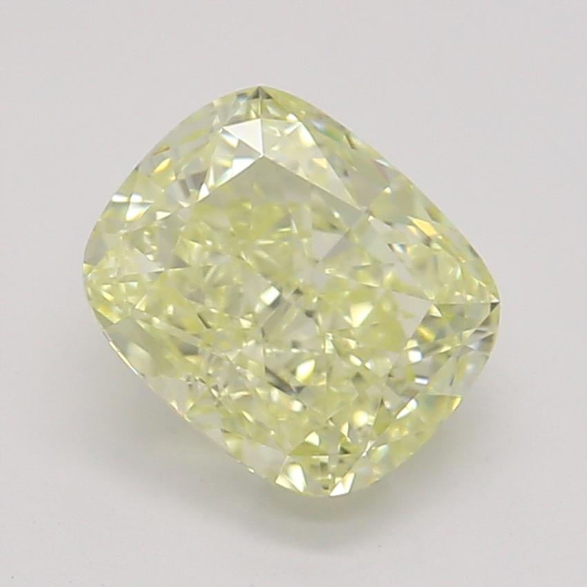 0.72 Ct. Fancy Yellow Cushion Diamond