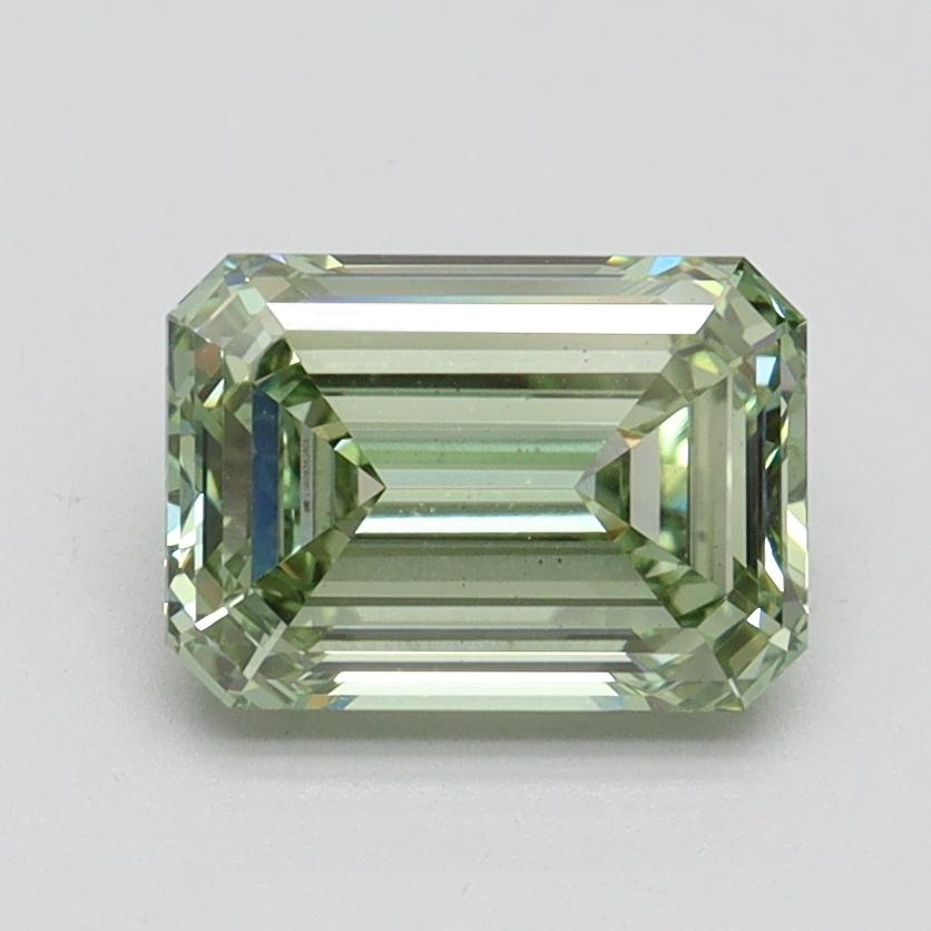1.51 Ct. Fancy Intense Green Emerald Lab Grown Diamond