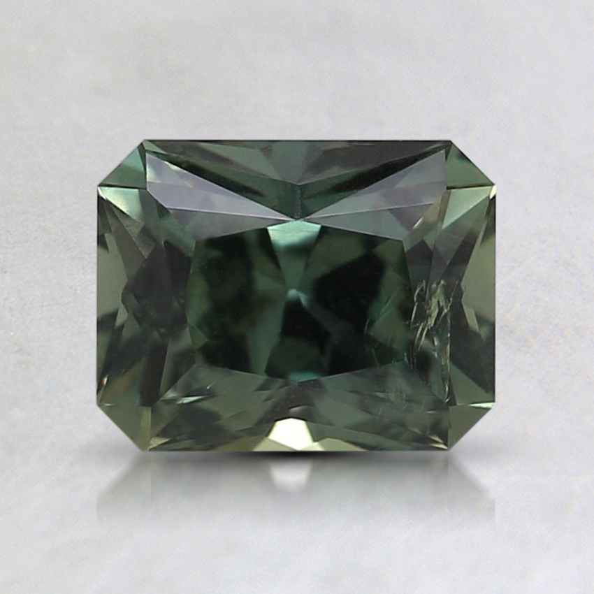 6.8x5.3mm Teal Radiant Sapphire