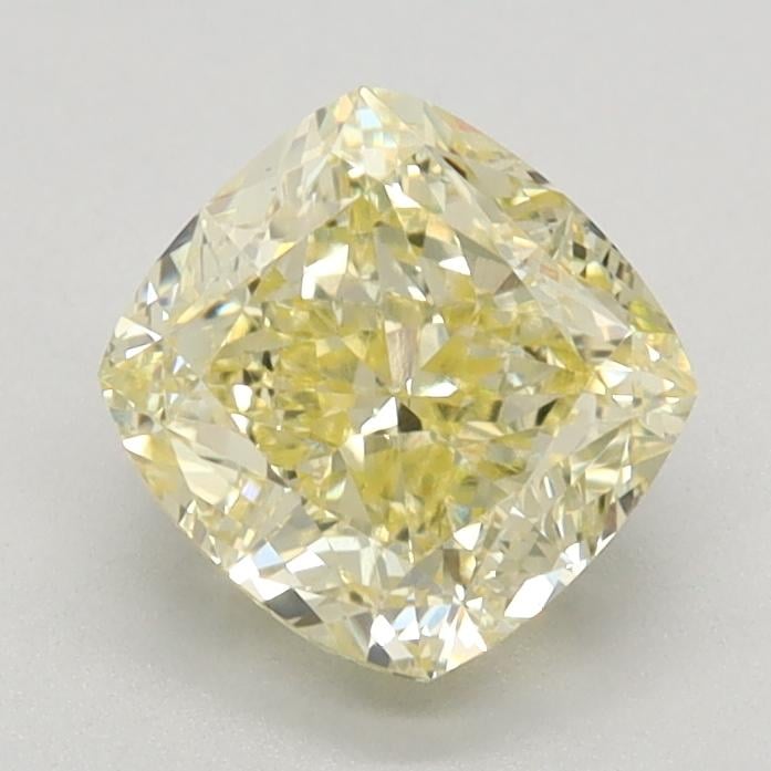 1.32 Ct. Fancy Yellow Cushion Lab Grown Diamond
