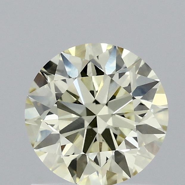 1.10 Ct. Fancy Light Yellow Round Lab Grown Diamond