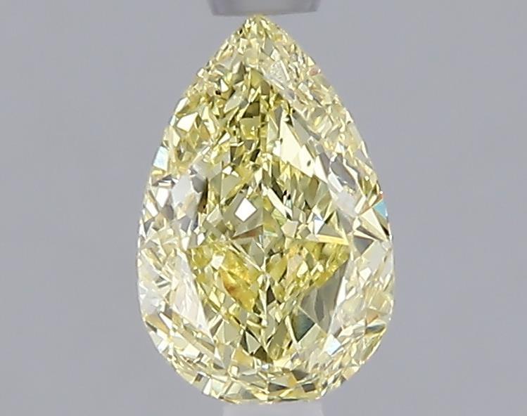 1.03 Ct. Fancy Intense  Yellow Pear Lab Grown Diamond