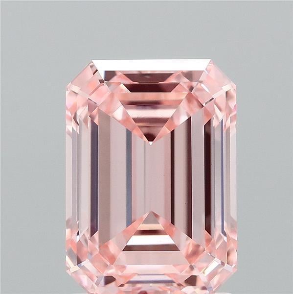 2.02 Ct. Fancy Intense Pink Emerald Lab Grown Diamond