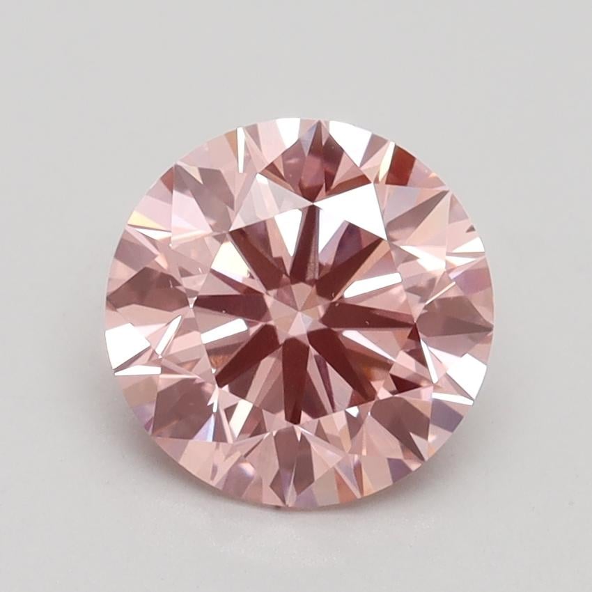 1.80 Ct. Fancy Intense Pink Round Lab Grown Diamond