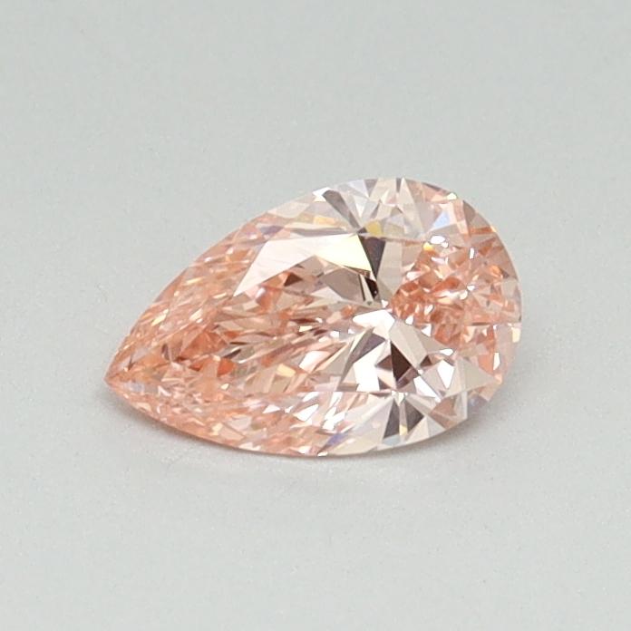0.36 Ct. Fancy Vivid Pink Pear Lab Grown Diamond