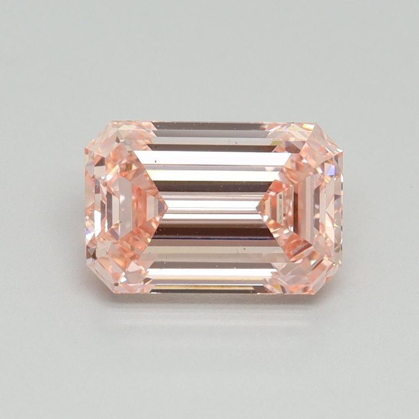 2.02 Ct. Fancy Vivid Pink Emerald Lab Grown Diamond