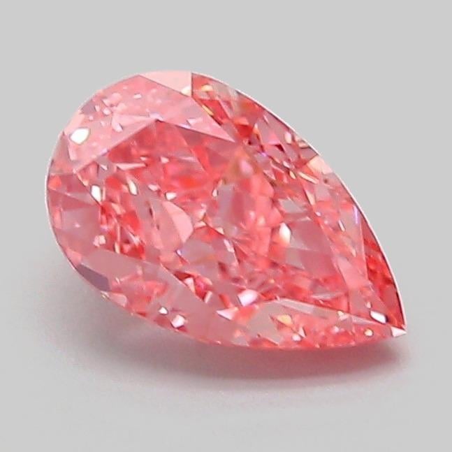 1.01 Ct. Fancy Vivid Pink Pear Lab Grown Diamond