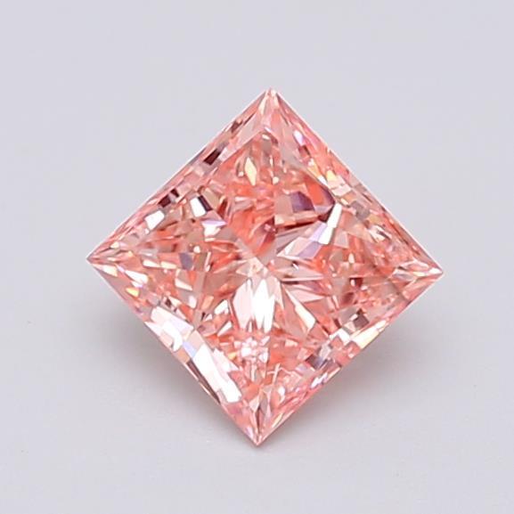 1.00 Ct. Fancy Intense  Pink Princess Lab Grown Diamond