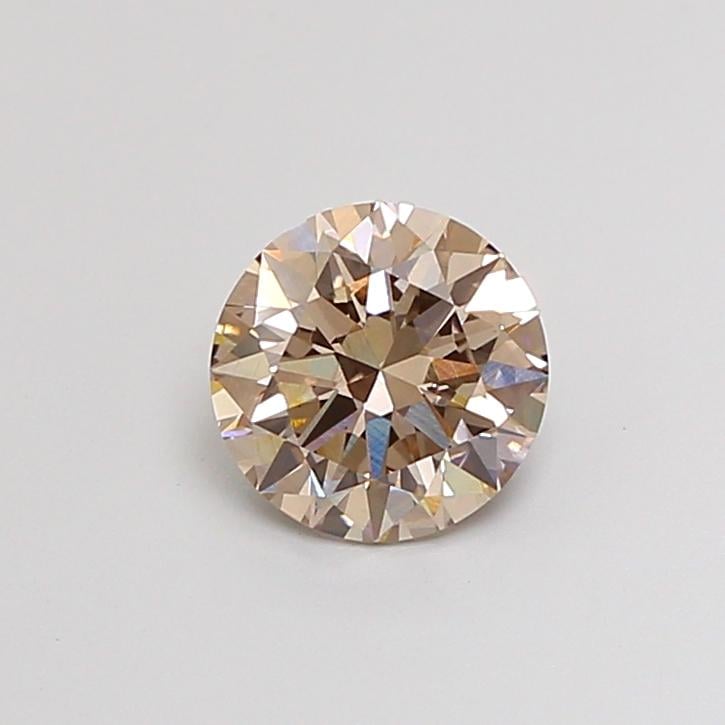 1.49 Ct. Fancy Light  Brown Round Lab Grown Diamond