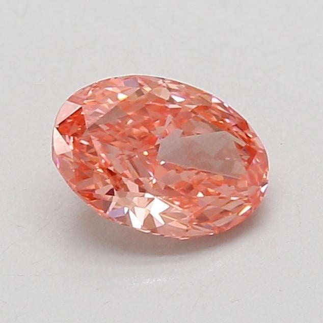 1.07 Ct. Fancy Vivid Pink Oval Lab Grown Diamond