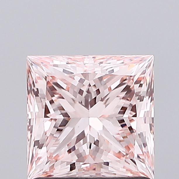 1.11 Ct. Fancy Intense Pink Princess Lab Grown Diamond