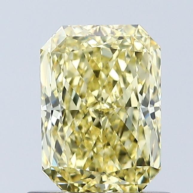 1.03 Ct. Fancy Vivid Yellow Radiant Lab Grown Diamond