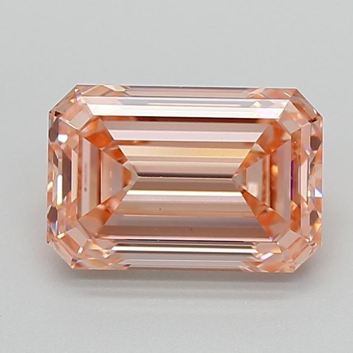 2.75 Ct. Fancy Vivid  Pink Emerald Lab Grown Diamond