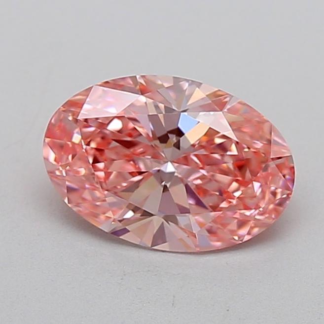 1.05 Ct. Fancy Vivid  Pink Oval Lab Grown Diamond