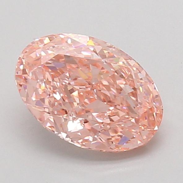 1.50 Ct. Fancy Vivid Pink Oval Lab Grown Diamond