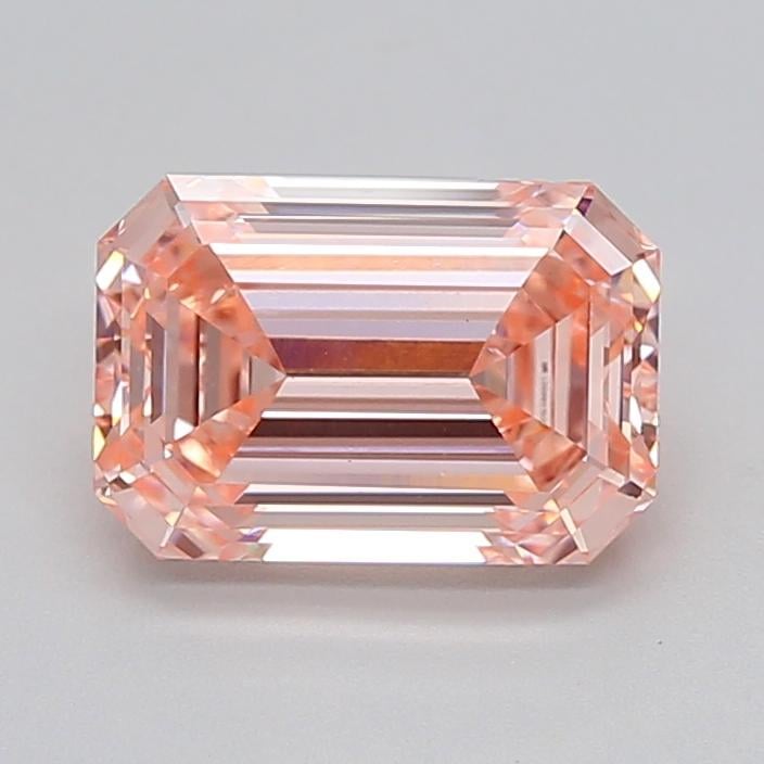 2.04 Ct. Fancy Intense  Pink Emerald Lab Grown Diamond