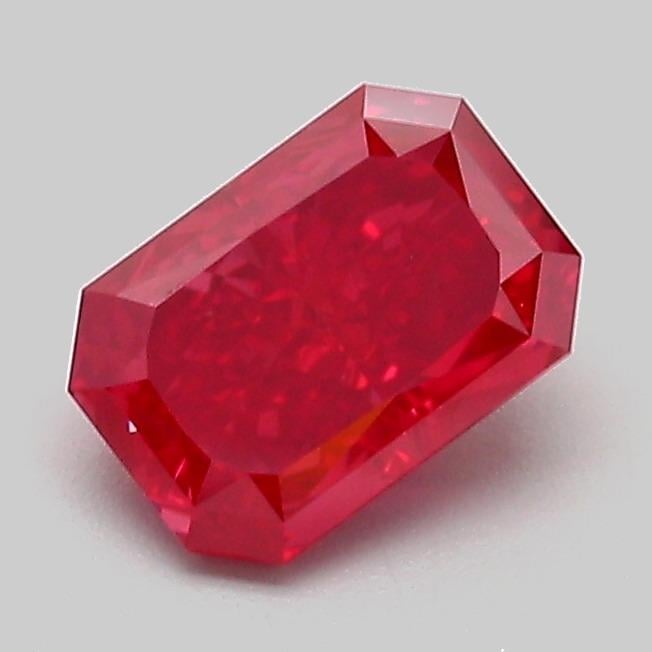 1.02 Ct. Fancy Vivid Red Radiant Lab Grown Diamond