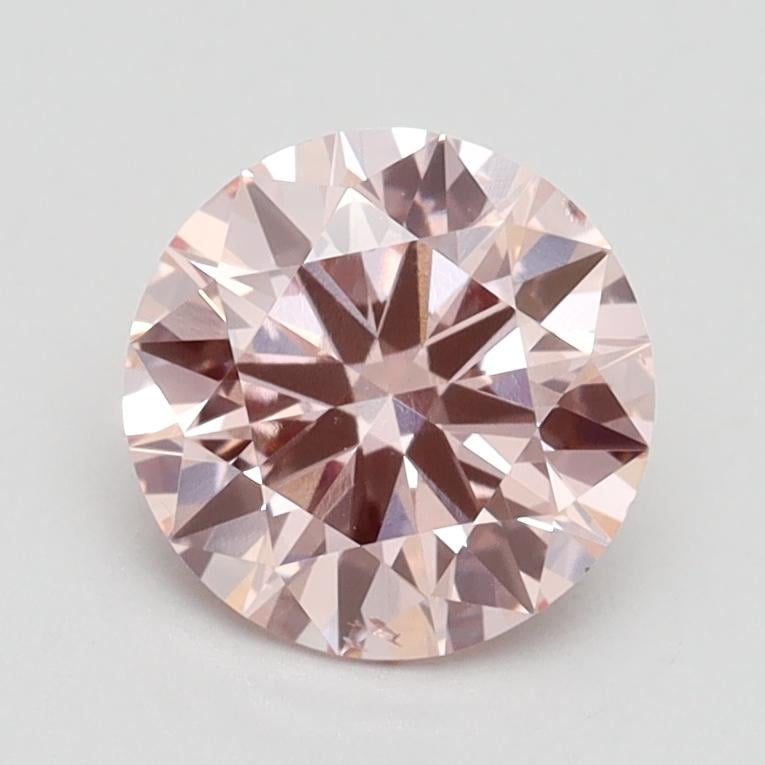 1.30 Ct. Fancy Intense Pink Round Lab Grown Diamond