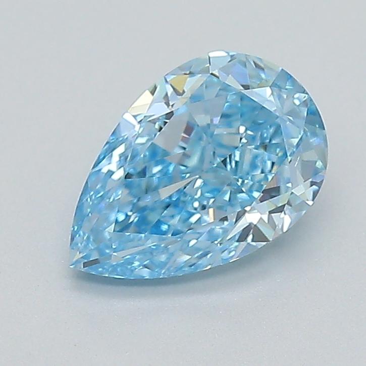 1.00 Ct. Fancy Vivid  Blue Pear Lab Grown Diamond