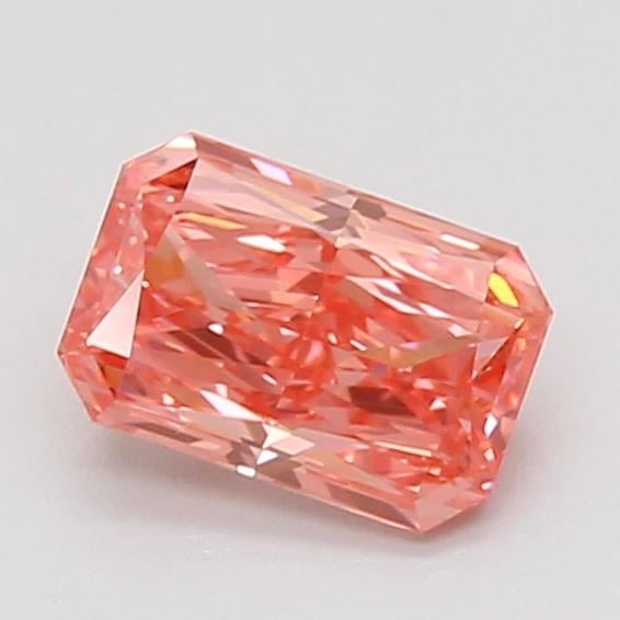 1.05 Ct. Fancy Vivid Pink Radiant Lab Grown Diamond