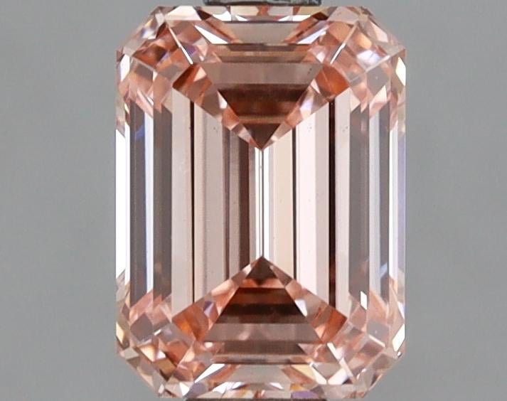 1.27 Ct. Fancy Intense Pink Emerald Lab Grown Diamond