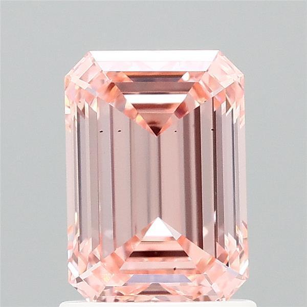 1.50 Ct. Fancy Vivid Pink Emerald Lab Grown Diamond