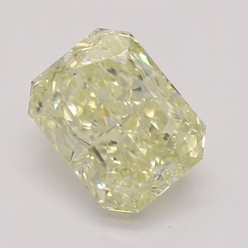 1.03 Ct. Fancy Light Yellow Radiant Diamond