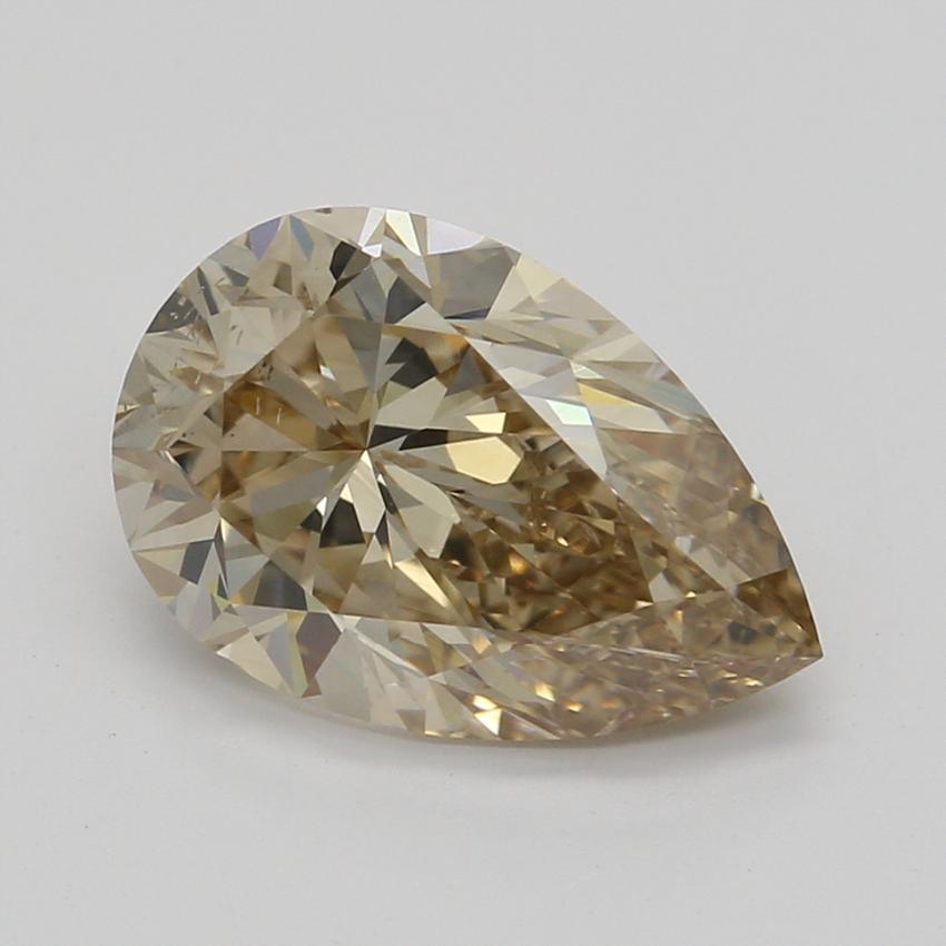 1.50 Ct. Fancy Brown-Yellow Pear Diamond