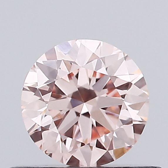 0.44 Ct. Fancy Intense Pink Round Lab Grown Diamond