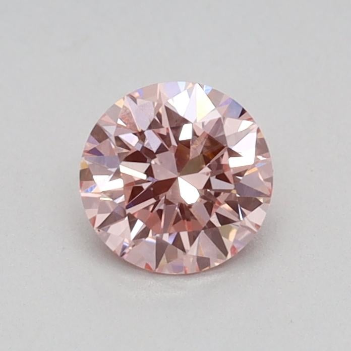 0.34 Ct. Fancy Intense Pink Round Lab Grown Diamond