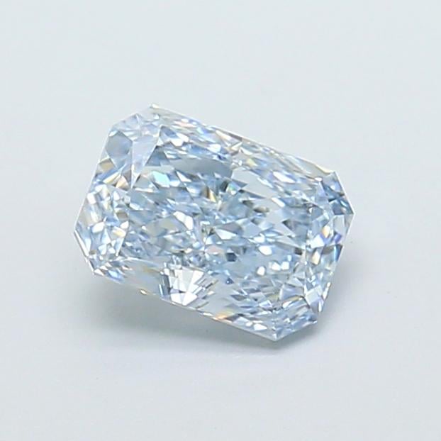 1.03 Ct. Fancy Intense  Blue Radiant Lab Grown Diamond