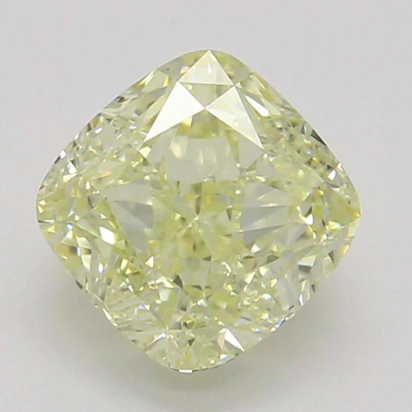 1.01 Ct. Fancy Light Yellow Cushion Diamond