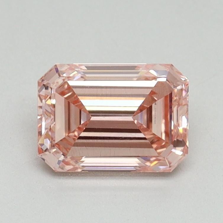 1.06 Ct. Fancy Intense Pink Emerald Lab Grown Diamond